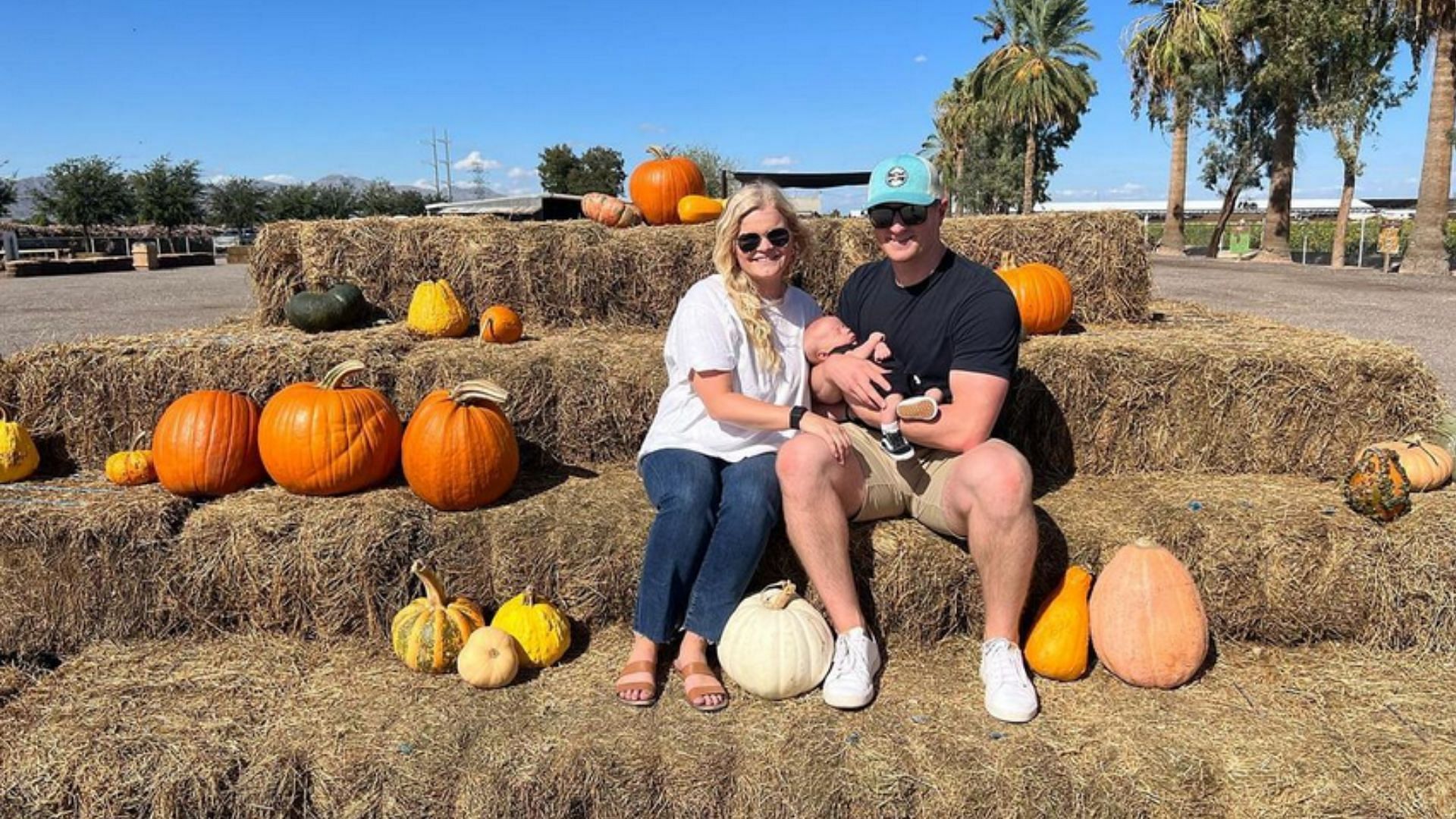 Drew and Stevie Rasmussen with their son Rhett