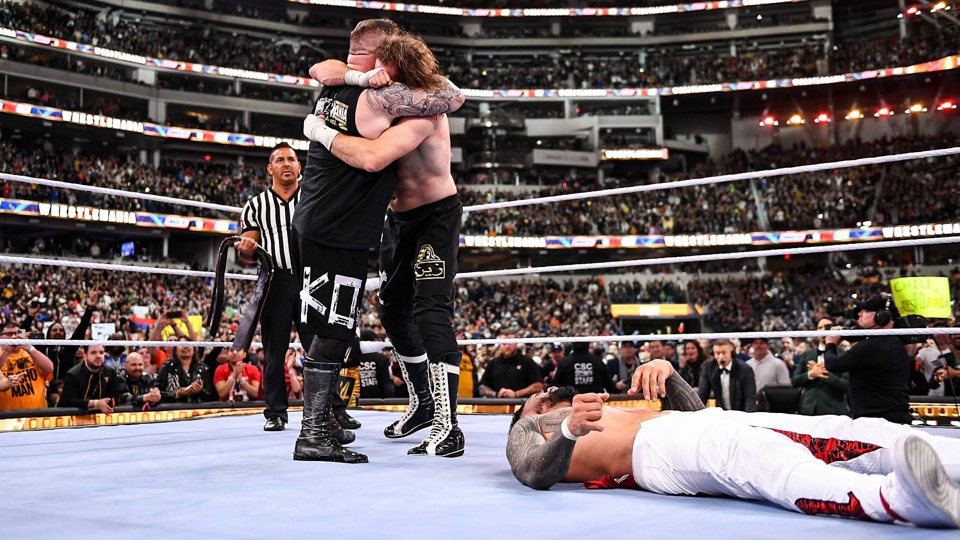   Undisputed WWE Tag Team Champions Kevin Owens &amp; Sami Zayn