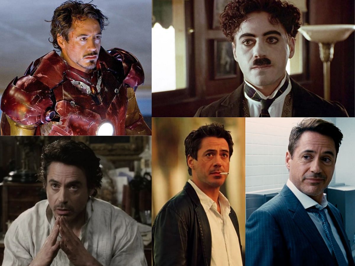 Collage of Robert Downey Jr