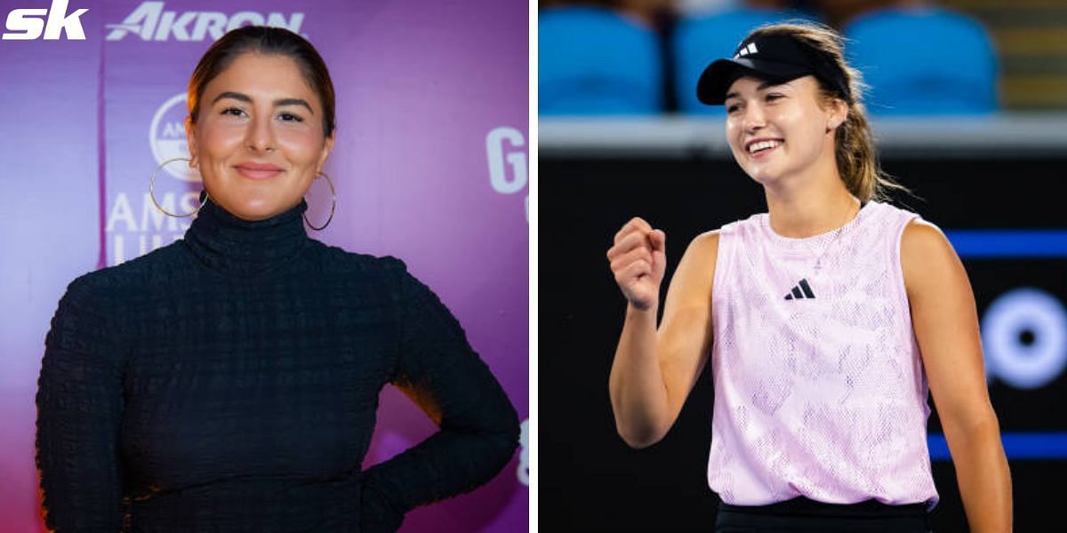 Bianca Andreescu and Anna Kalinskaya