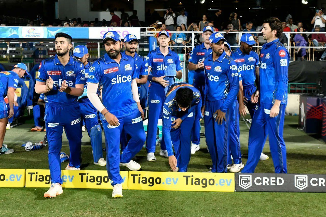 Mumbai Indians started their IPL 2023 season with a loss against RCB (P.C.:Twitter)