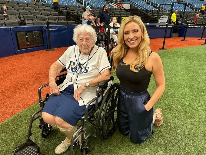 106-year-old Rays fan watches winner at Tropicana Field