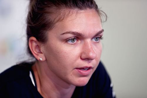 Simona Halep at the Miami Open 2018