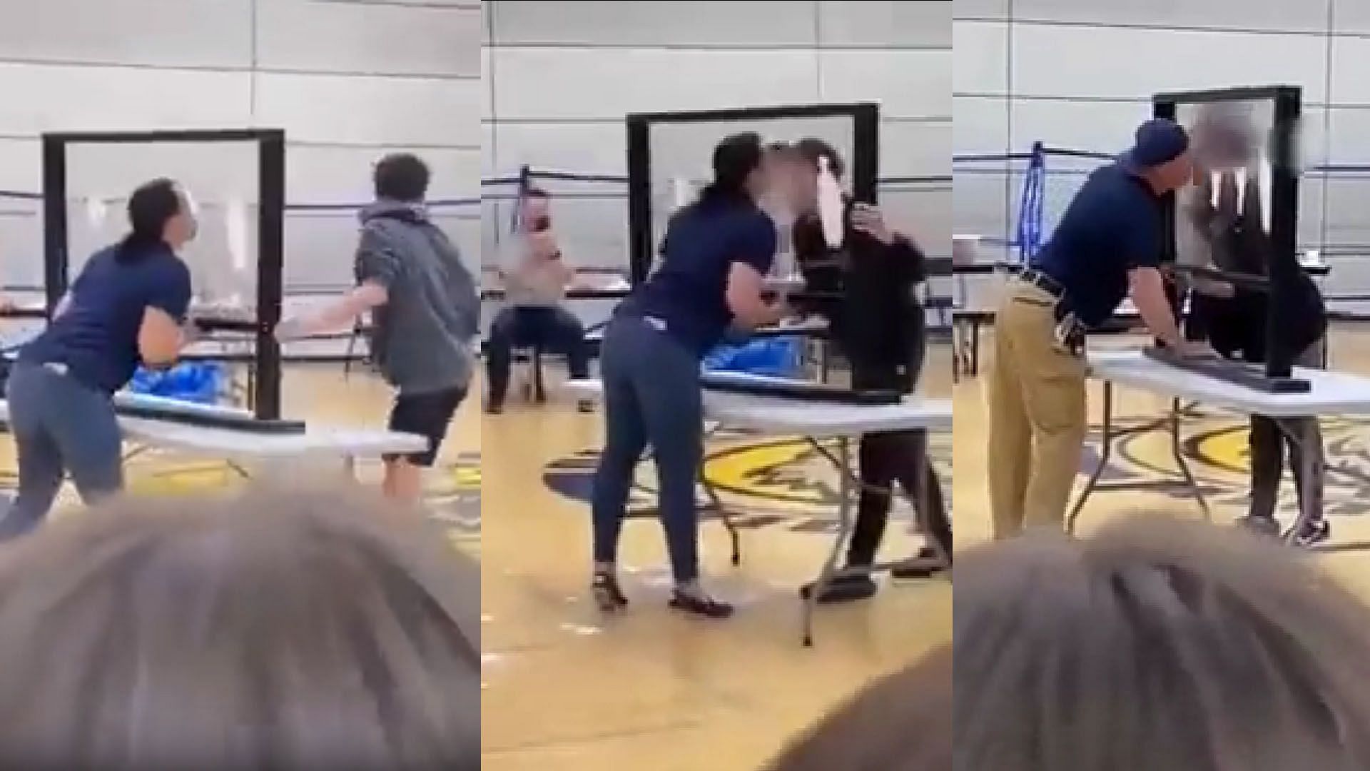 A Washington middle school is under fire for inappropriate licking competition (Image via Twitter/@ExposeDarkDeeds)