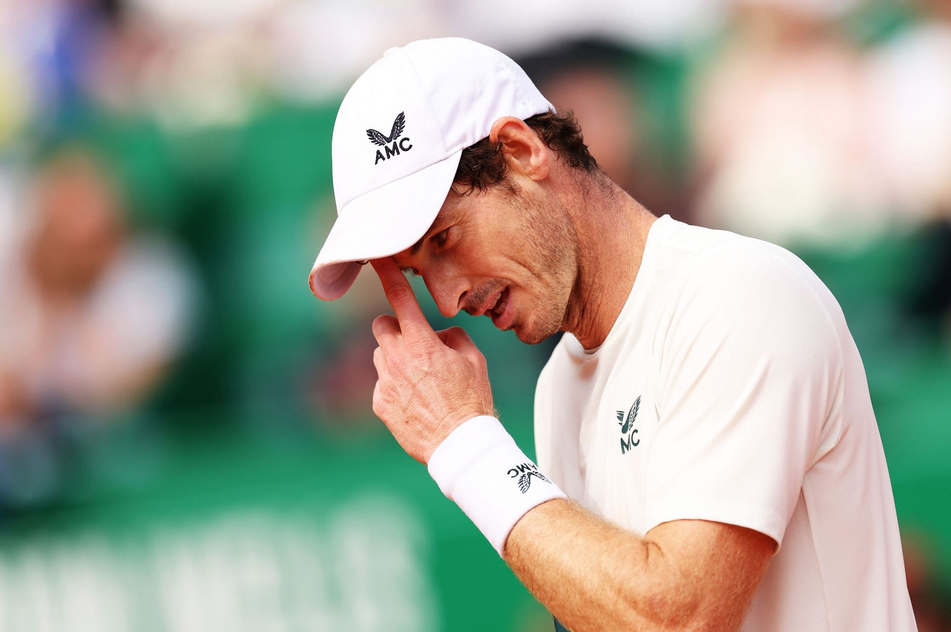 Andy Murray during the 2023 Monte-Carlo Masters