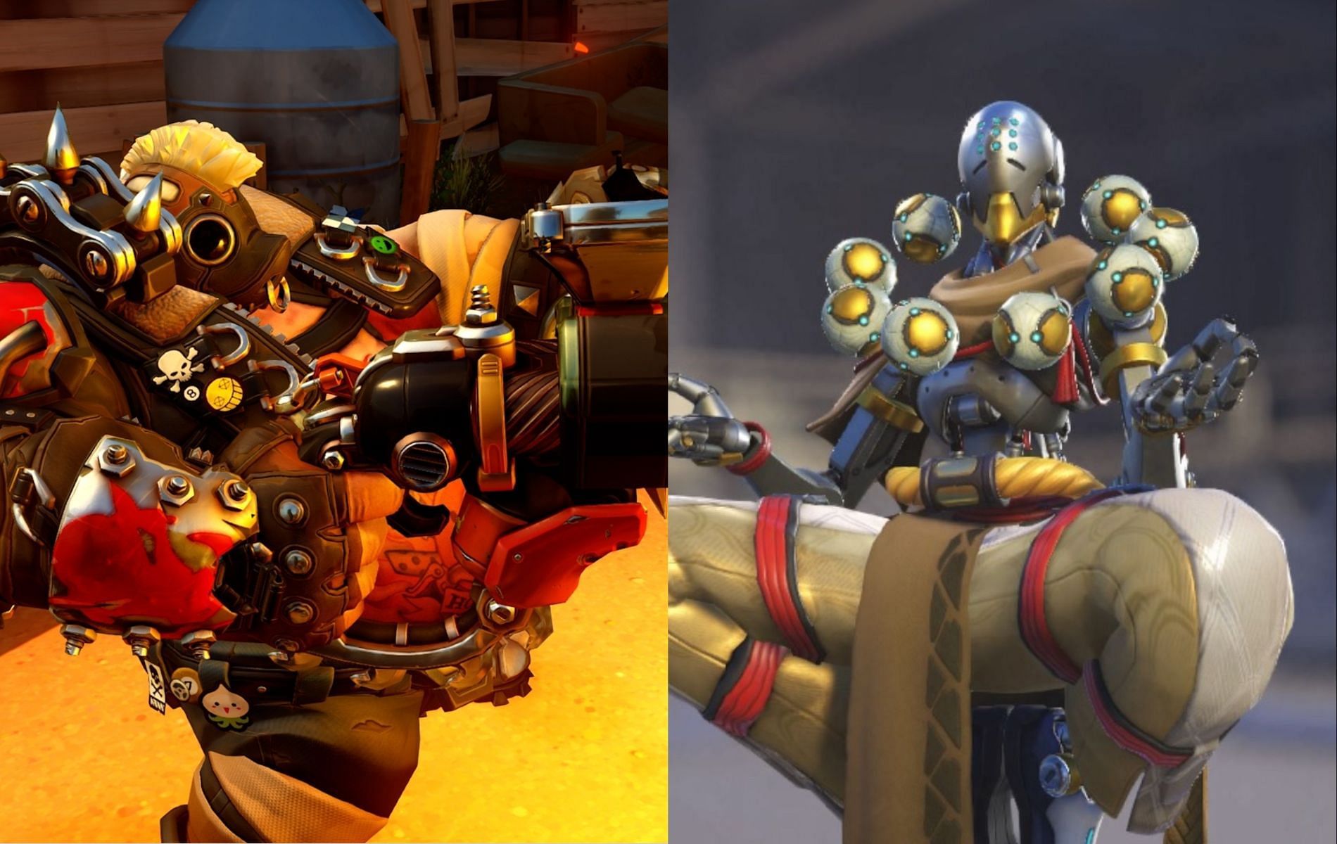 The powerful Roadhog has been consistently one of the best heroes in Overwatch 2 and these duos make him even better (Images via Blizzard Entertainment)