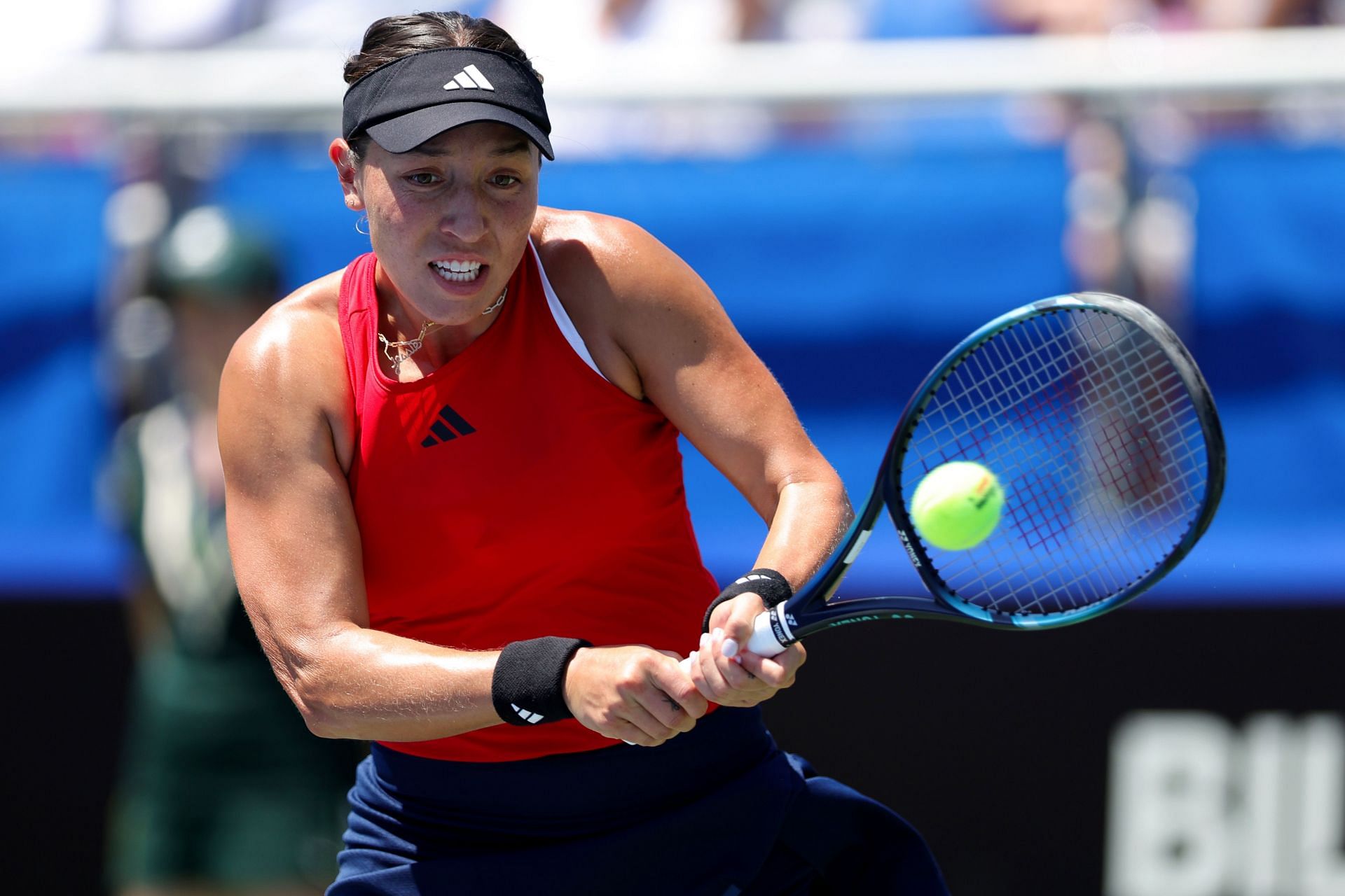 Jessica Pegula at the 2023 Billie Jean King Cup Qualifier