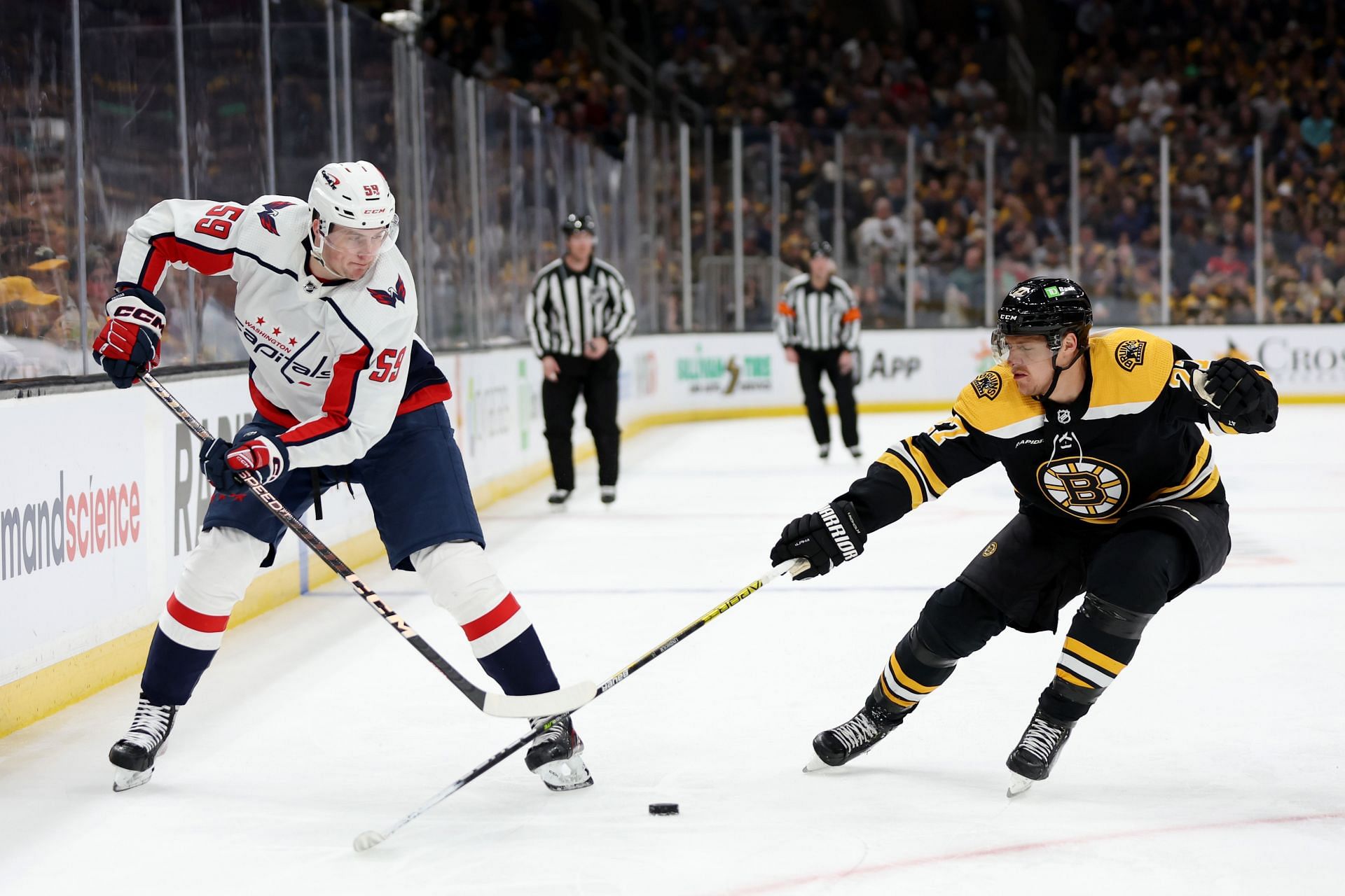 Tyler Bertuzzi made his playoff debut last night