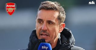 "I'm stunned" - Gary Neville shocked by how good Arsenal star has been this season