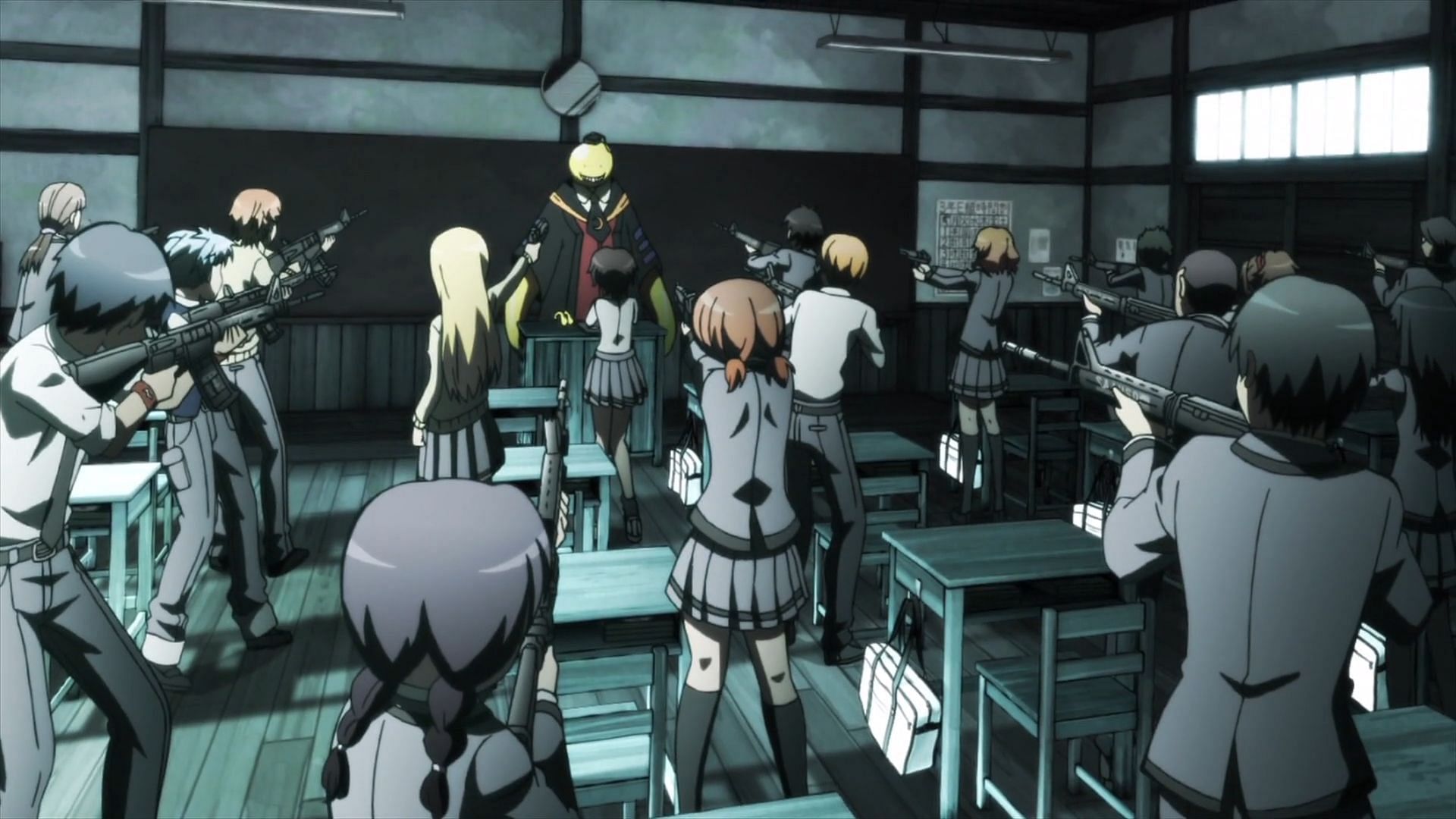 Anime Assassination Classroom Akabane Karuma Black Coat Cosplay Costum -  cosfun
