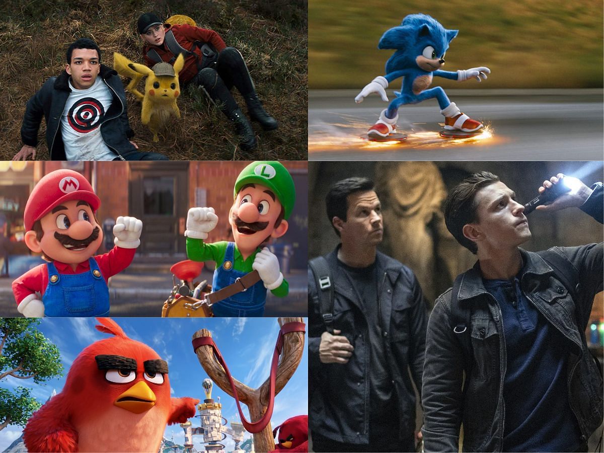The Super Mario Bros movie and 4 other live action films that are box