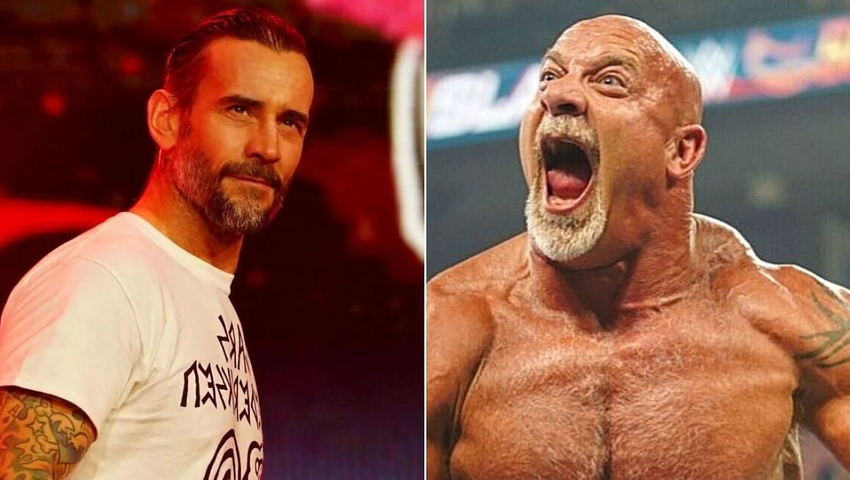 Former World Champions CM Punk and Goldberg