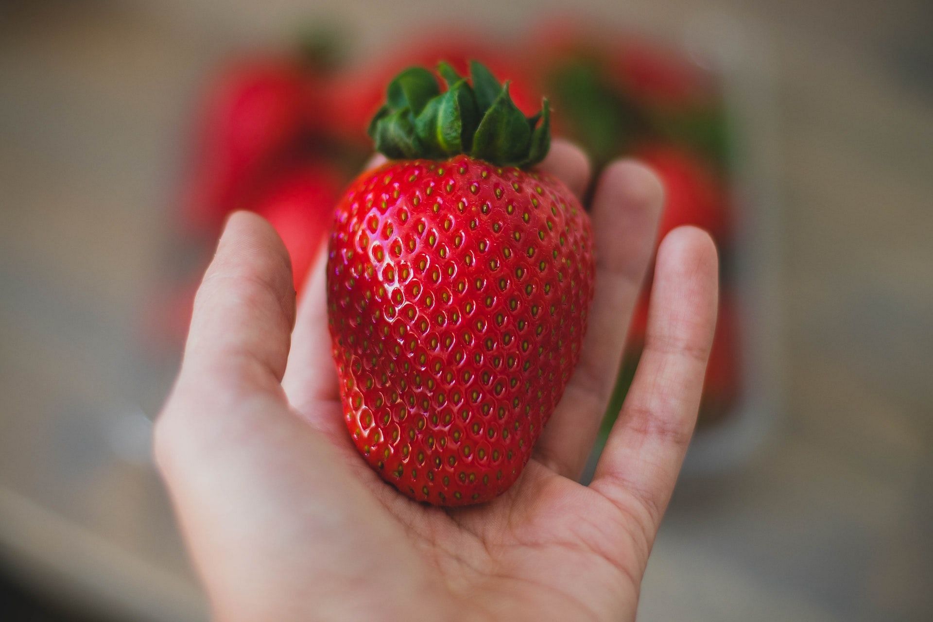 Strawberries are a low-glycemic fruit. (Photo via Pexels/Valeria Boltneva)