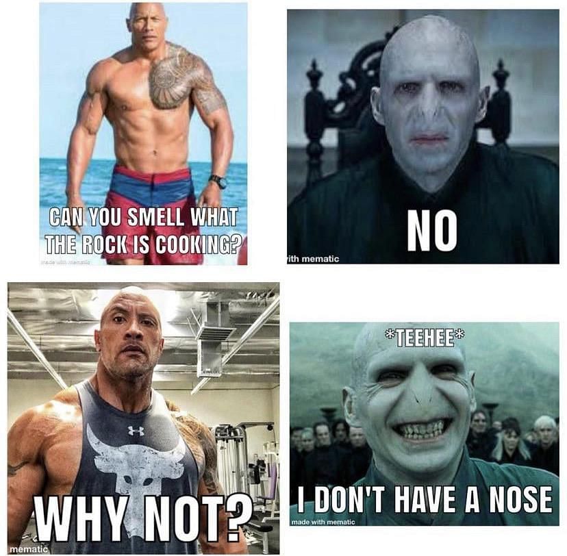 The Rock Meme