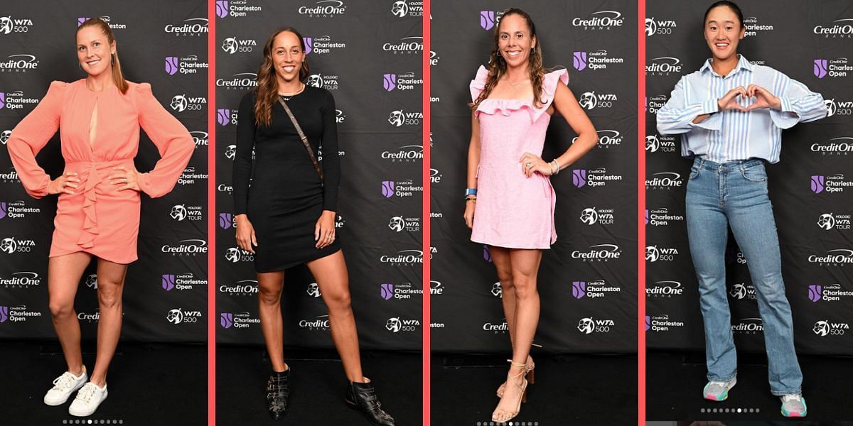 Shelby Rogers, Madison Keys , Giuliana Olmos, Wang Xiyu