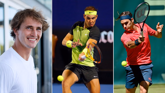 Alexander Zverev lauds Rafael Nadal and Roger Federer for impressive injury comebacks