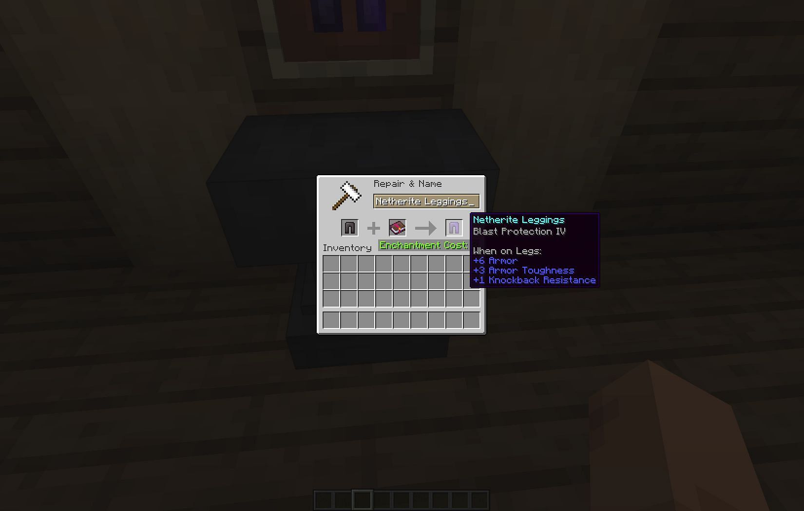 Blast Protection will prevent you from Creeper blasts (Image via Mojang)