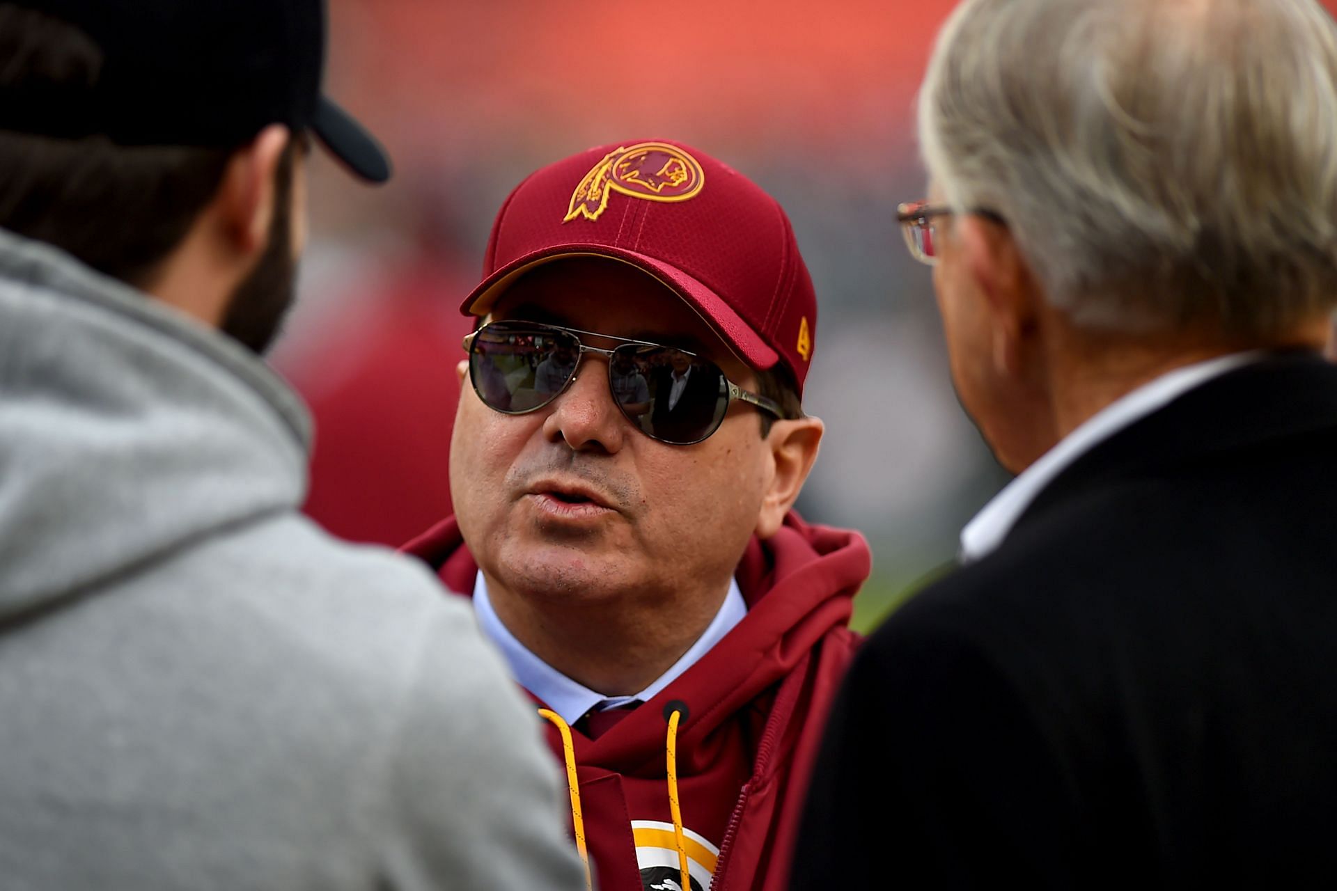 Dan Snyder at Philadelphia Eagles v Washington Redskins