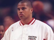 Bison Dele playing for the Chicago Bulls