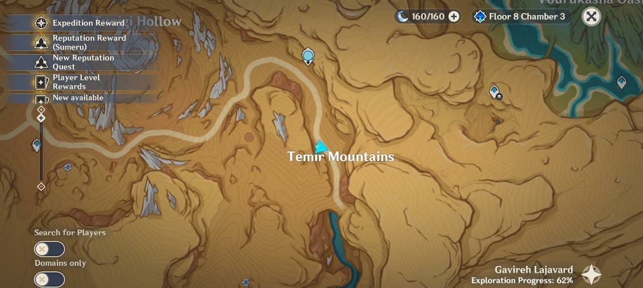 Location of the start of the quest (Image via HoYoverse)