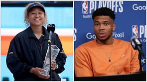 Naomi Osaka gets life-changing perspective from NBA star Giannis Antetokounmpo