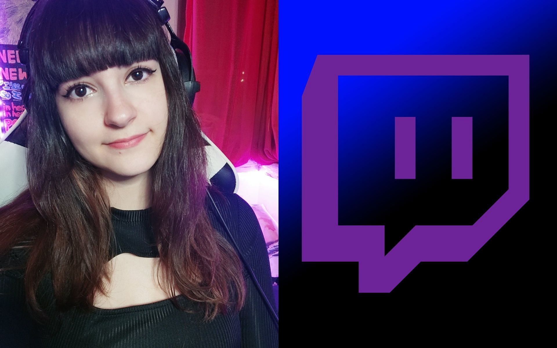 Twitch streamer Yourmotherisafish was indefinitely banned from the platform because of her username (Image via Sportskeeda)