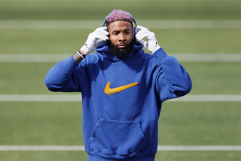 Odell Beckham Jr. Los Angeles Rams Nike Super Bowl LVI Name