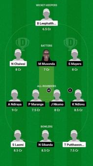 TL-W vs ZM-W Fantasy Suggestion Team 1