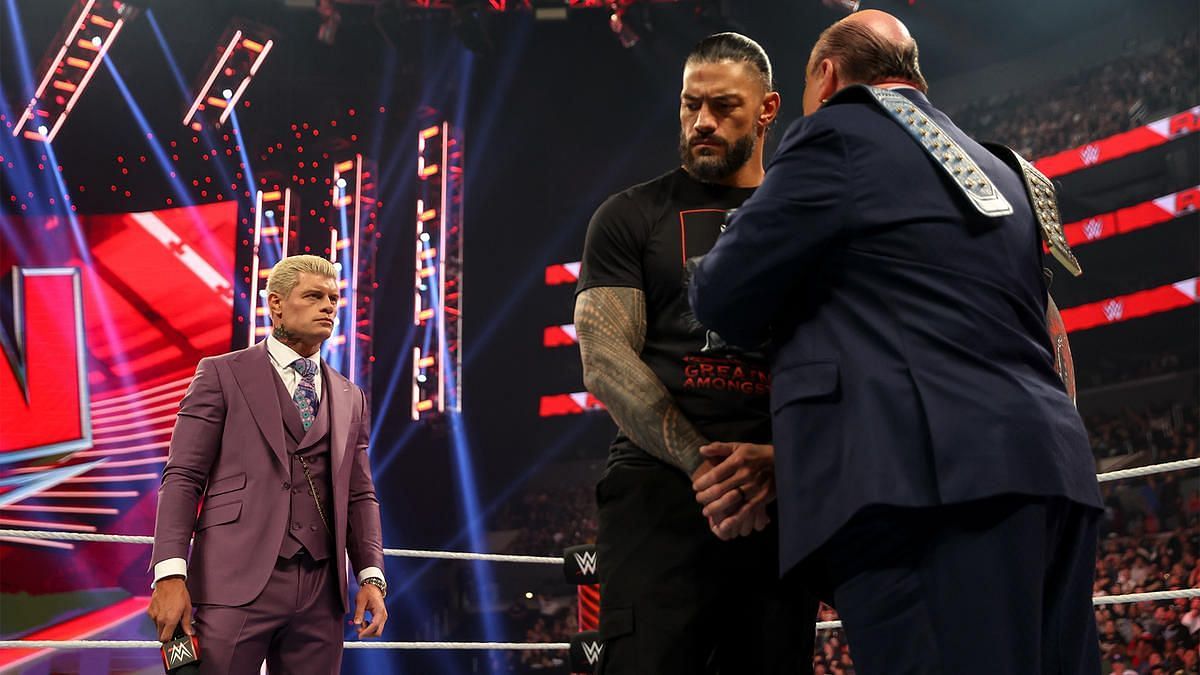 Cody Rhodes confronted Roman Reigns on RAW
