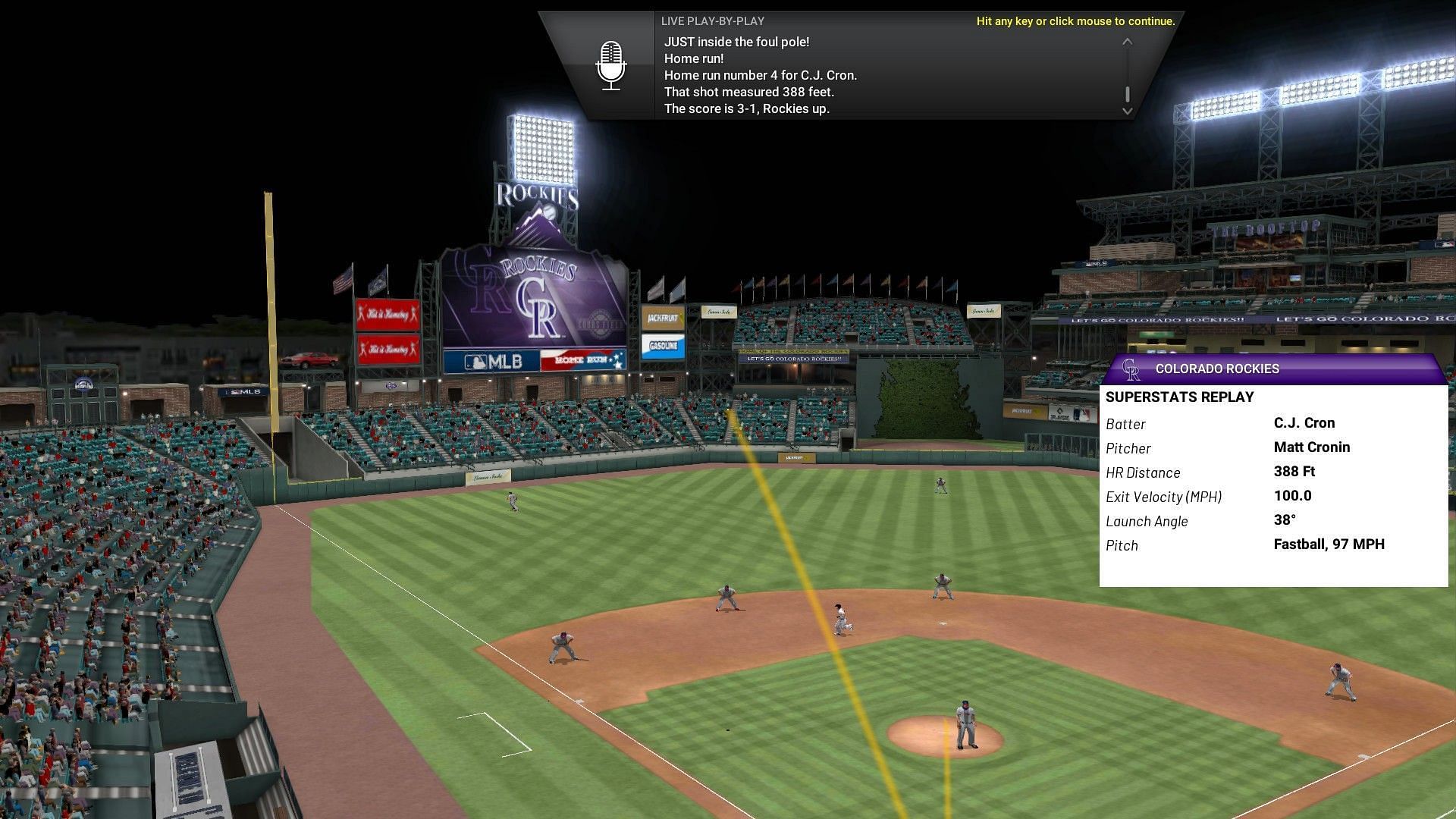 The presentation of the game works pretty well on all occasions (Image via OOTP)