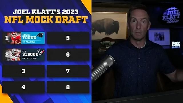 Steve Palazzolo's 2023 NFL Mock Draft: Full First Round