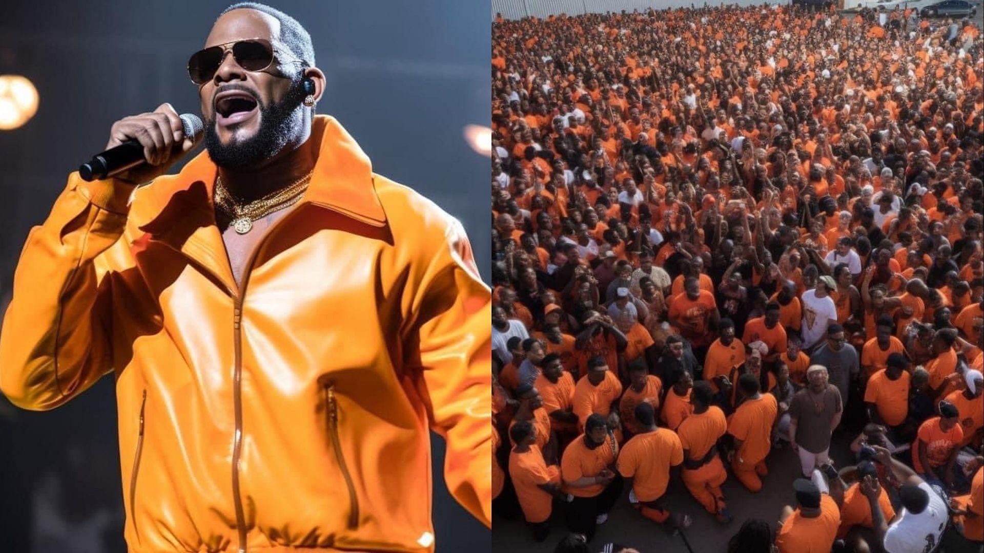 AI-generated images of R Kelly