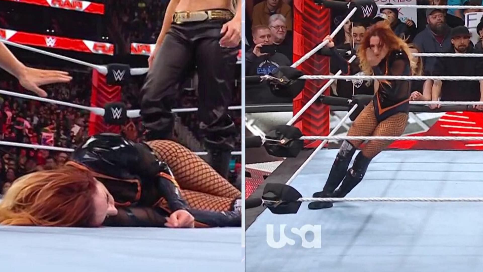 Becky Lynch became a former WWE Tag Team Champion after tonight