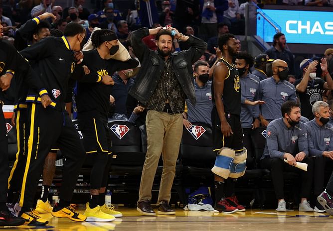 "Coach is 1A, (Celebrini) might be 1B" - Stephen Curry on the importance of Golden State Warriors' director of sports medicine and performance
