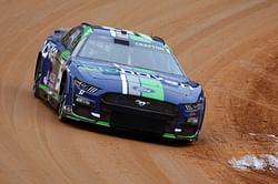 Who was Cody Ware’s replacement in Bristol Dirt race and how did he fare?