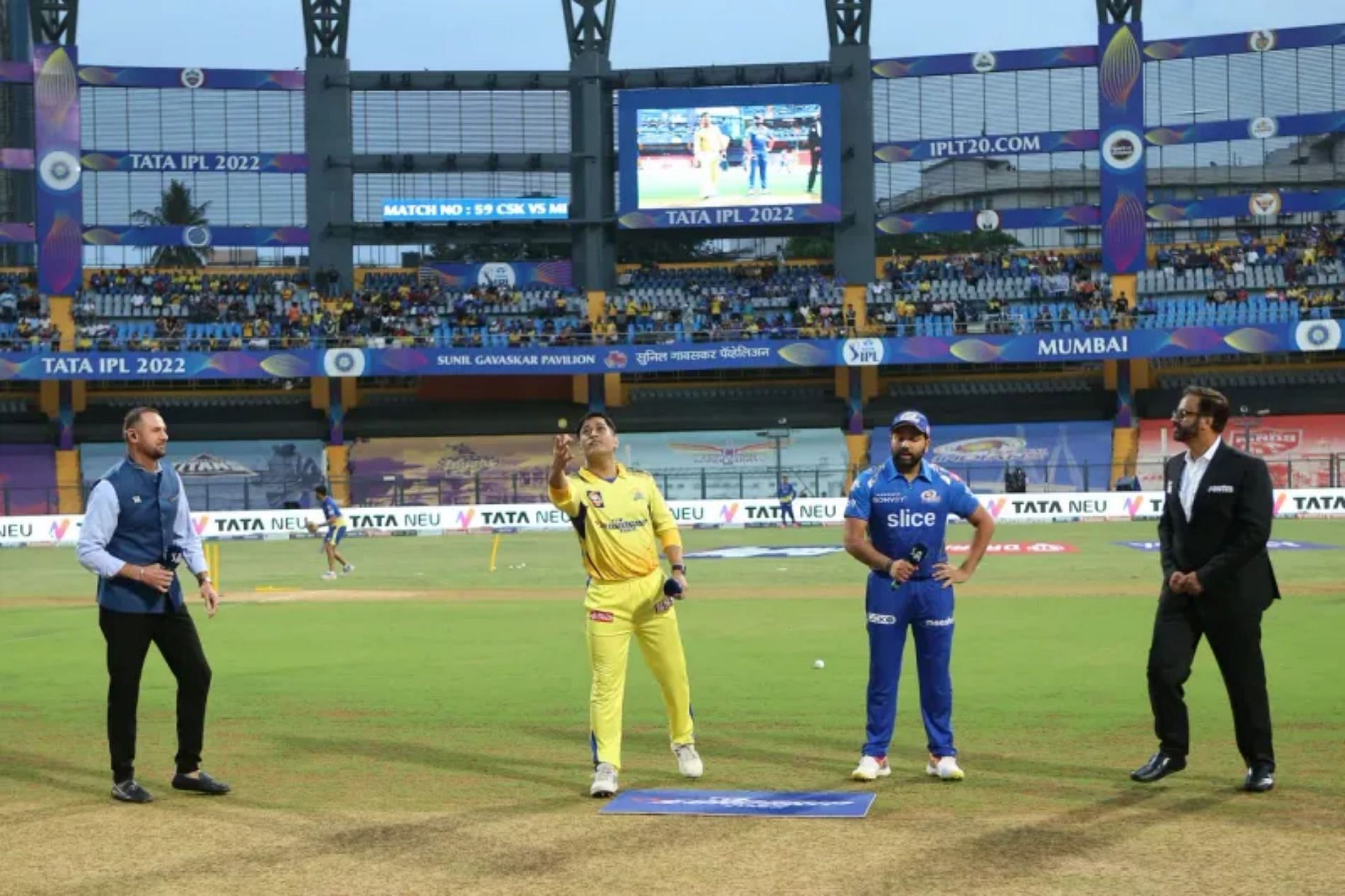 MI vs CSK, IPL 2023 Toss result and playing 11s for today's match
