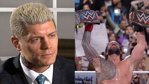 [PHOTO] Cody Rhodes' heartbreaking reaction to losing to Roman Reigns at WrestleMania 39