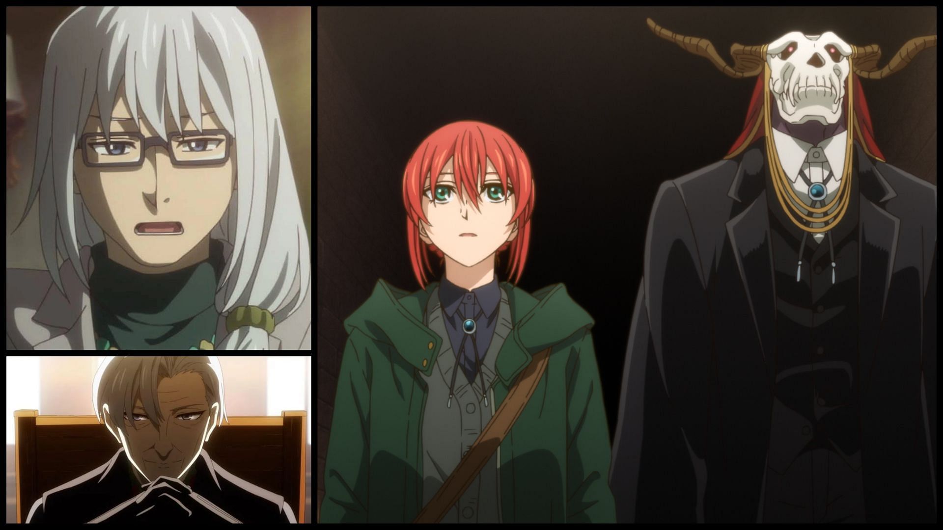 Chise conhece a mestre do Elias  The Ancient Magus' Bride 2ª