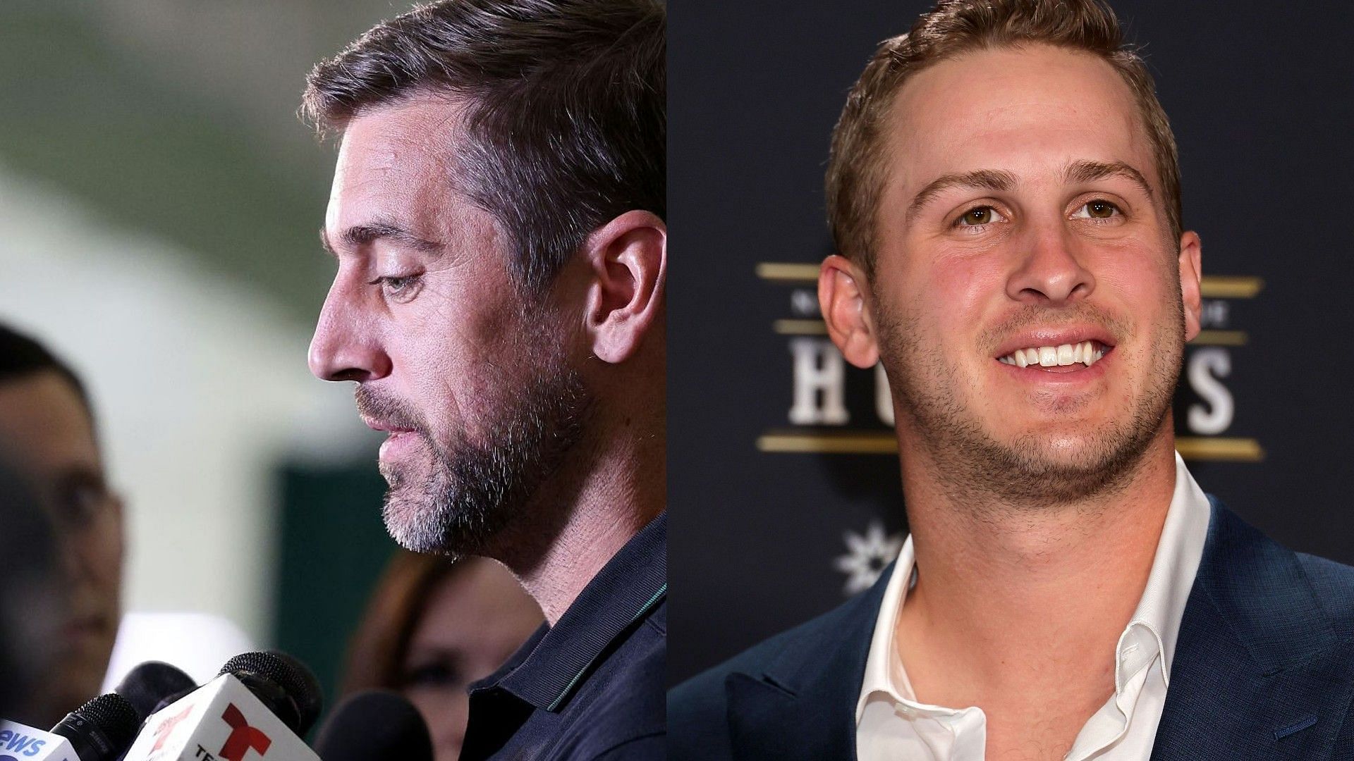 Aaron Rodgers gets clowned by Jared Goff