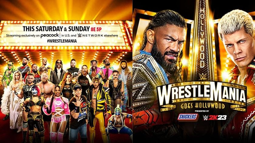 What time is 2023 WWE WrestleMania 39 today? PPV schedule, main