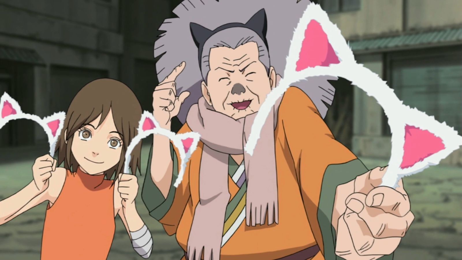 Nekobaa in Naruto.