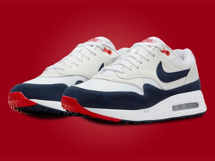 Golf Navy Red: Air Max 1 Golf "Navy/Red" shoes: to get, price, and more details explored
