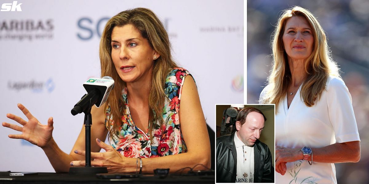 Gunter Parche (inset), who was a Steffi Graf fanatic, stabbed Monica Seles in the back.