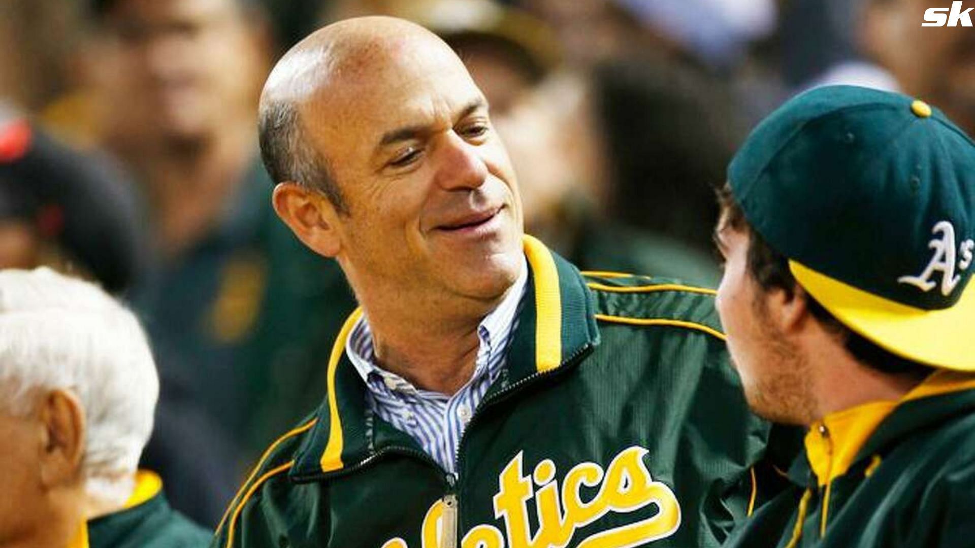 Oakland Athletics owner John Fisher attends a game