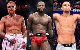 Nate Diaz's forward pressure and durability will overwhelm Jake Paul, claims Leon Edwards