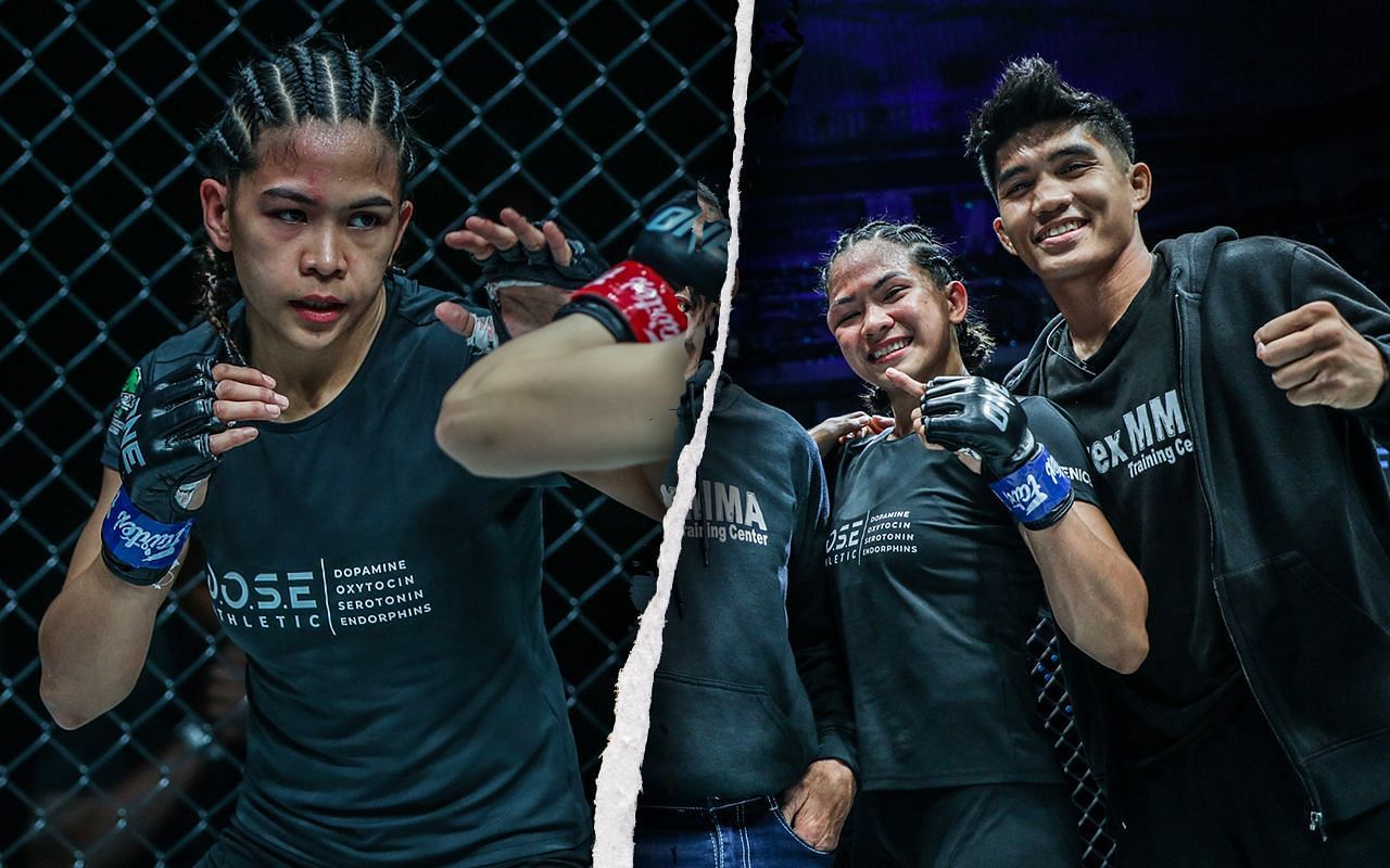 Denice Zamboanga is not short on support heading into her match with Julie Mezabarba. | [Photos: ONE Championship]