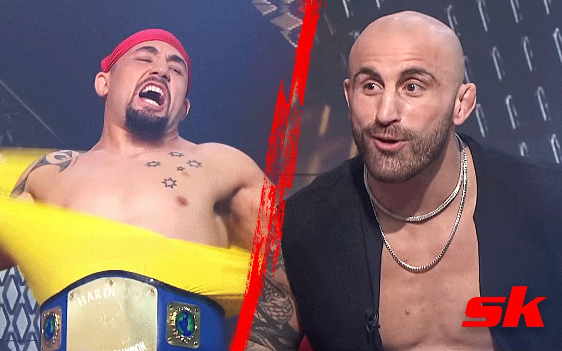 UFC-WWE Merger: Alexander Volkanovski And Robert Whittaker's WWE ...