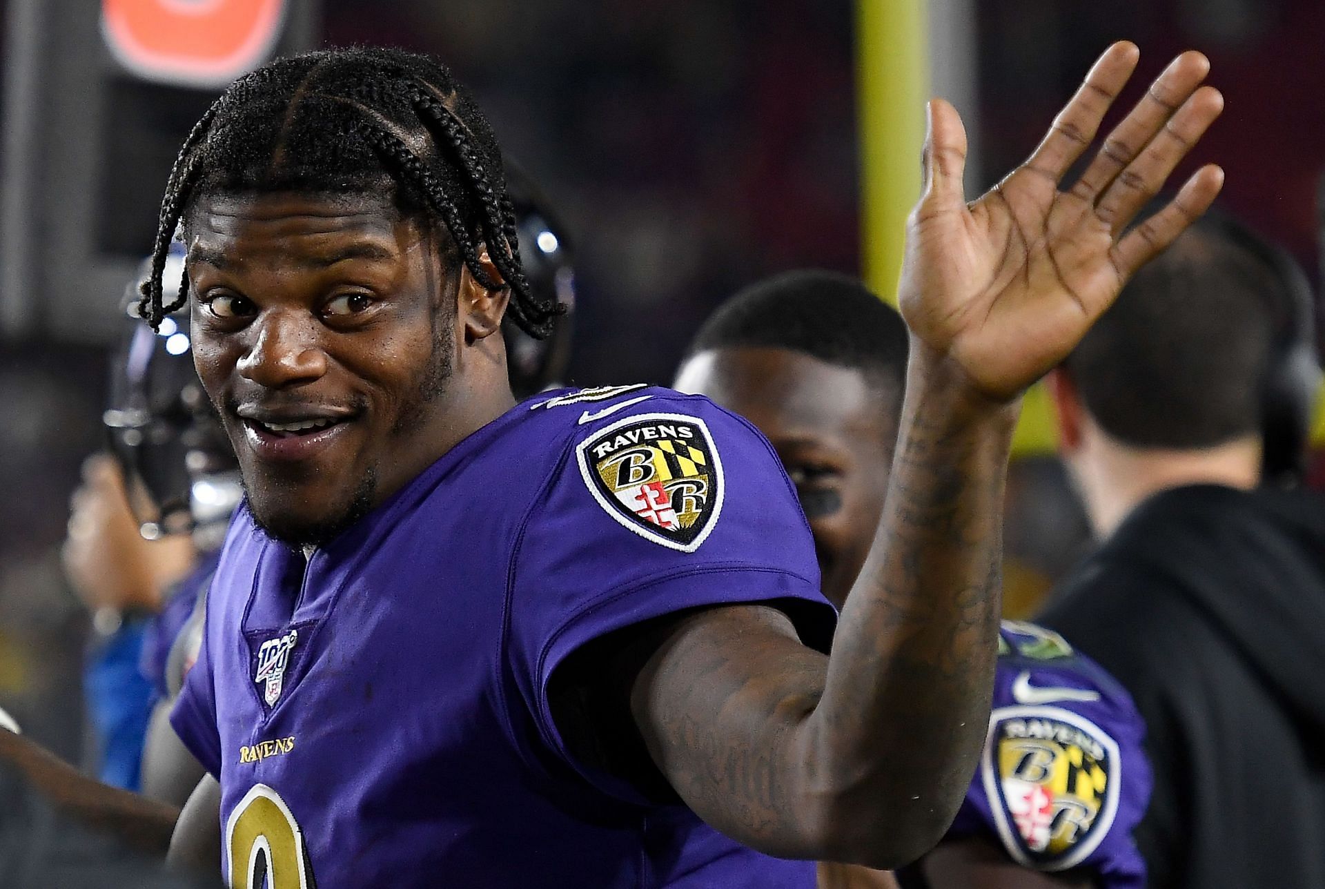 Lamar Jackson: Baltimore Ravens v Los Angeles Rams