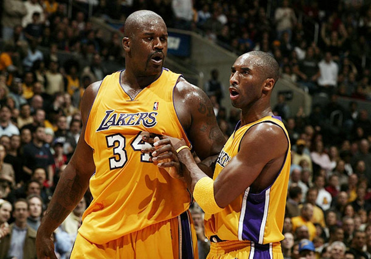 LA Lakers legends Shaquille O