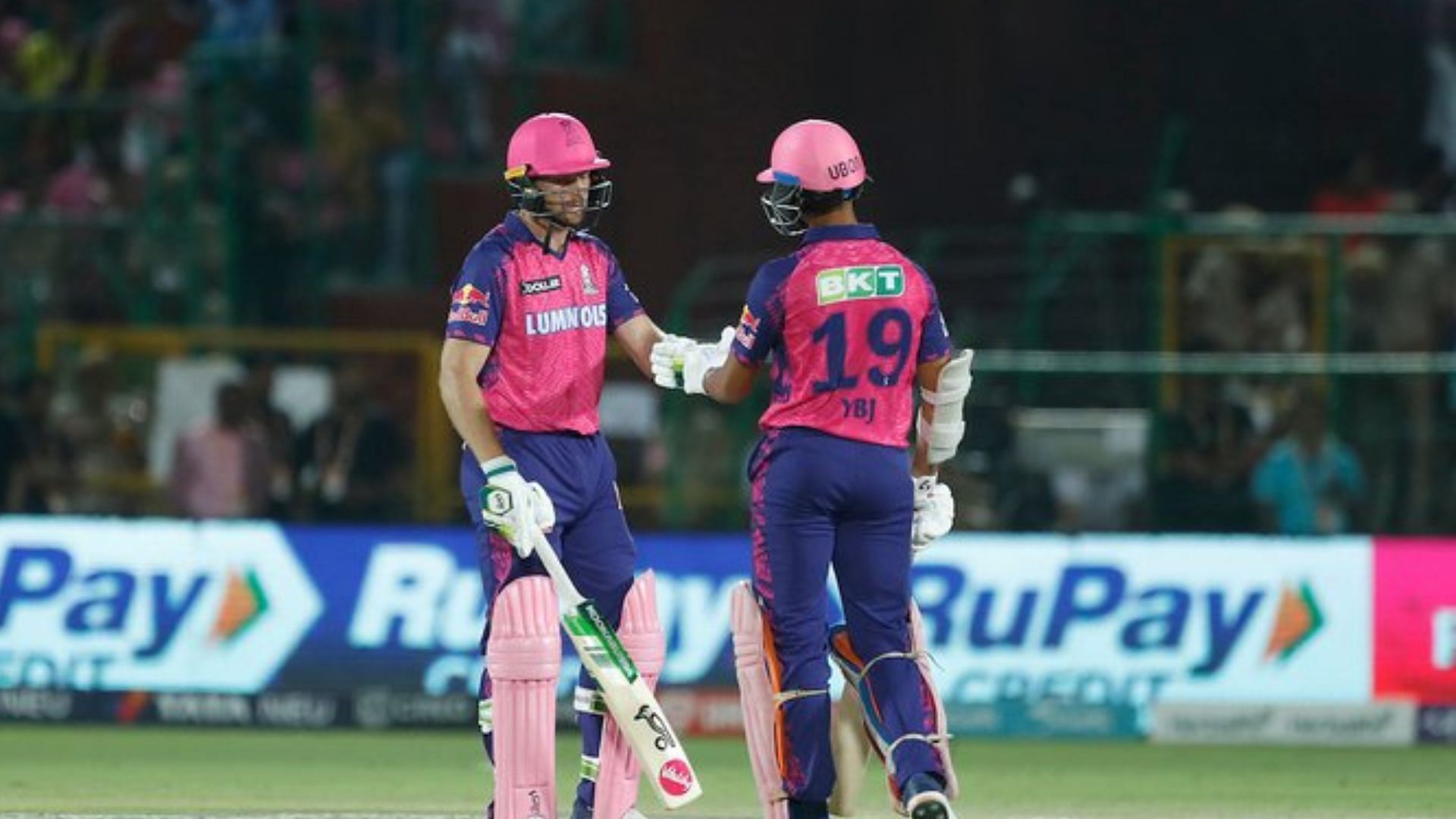 Buttler and Jaiswal holds the key for Rajasthan at the top.